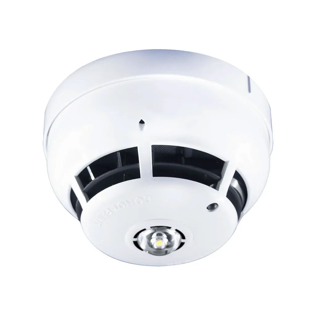 [6KPNZ/OPHTCO/TSVAD] Optical + Heat + CO Detector with Talking Sounder & VAD (White)