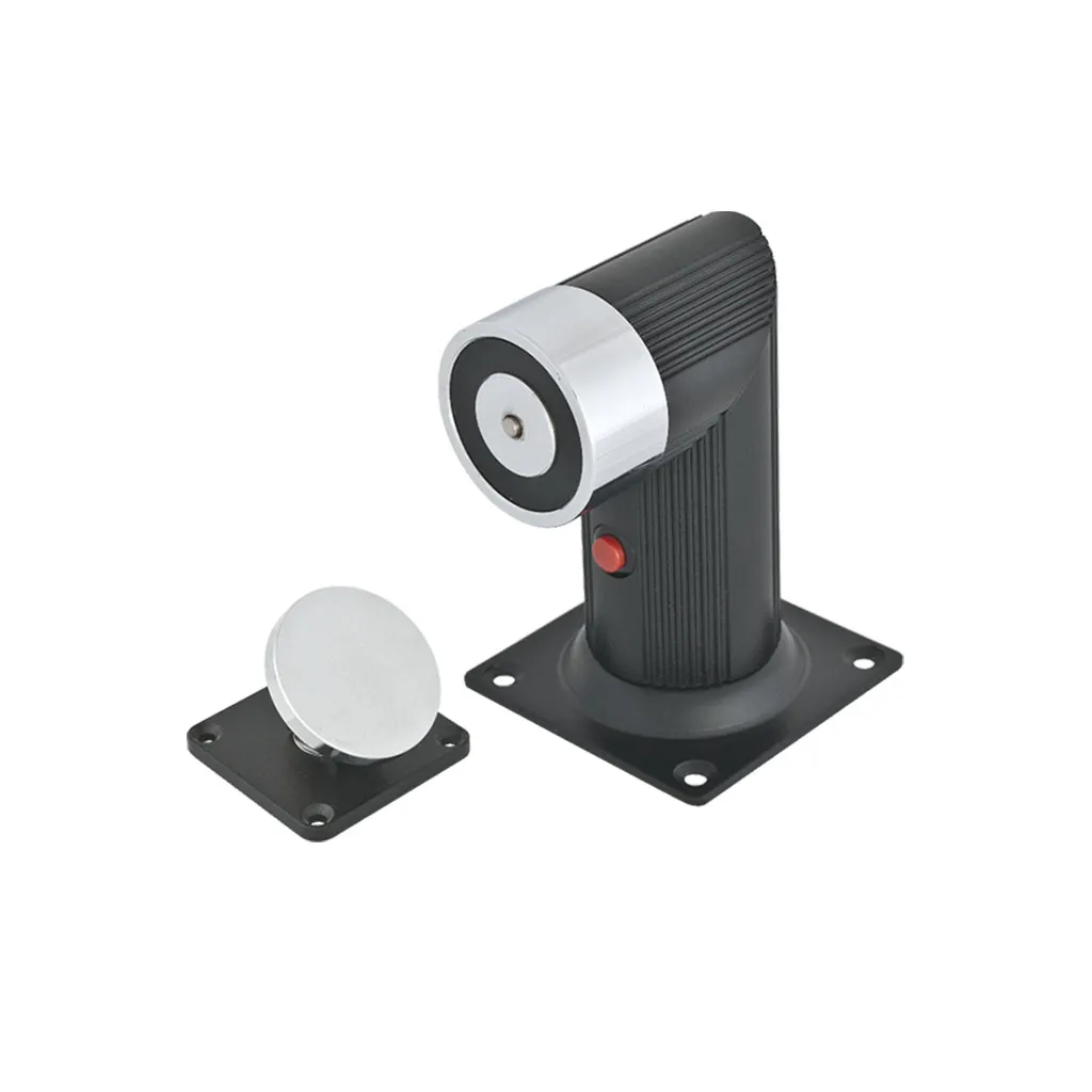[TI-DH-103] Stainless Steel Magnetic Hold Open Device 12/24V DC - Floor Mount