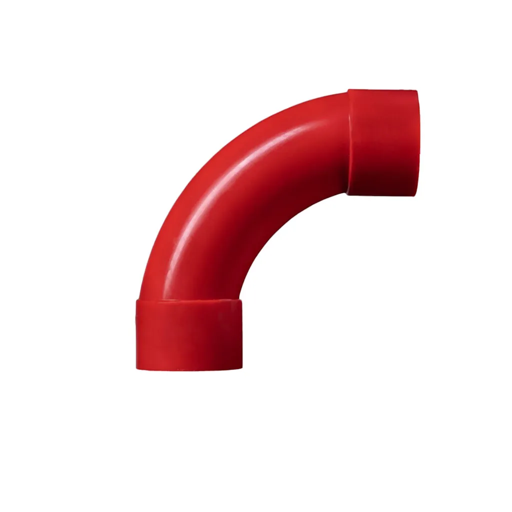 [R-ABS001] 90° Elbow (Red)