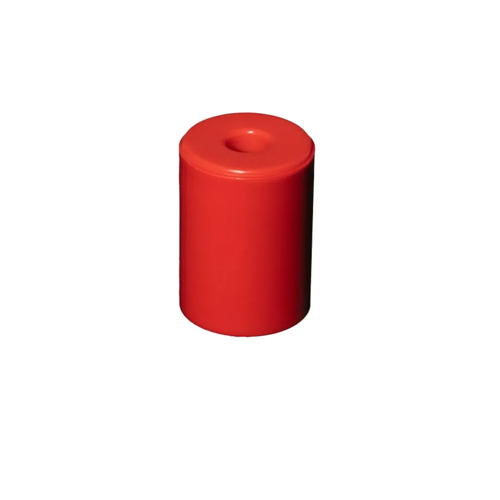[R-ABS021-25] Capillary End Cap (Red)