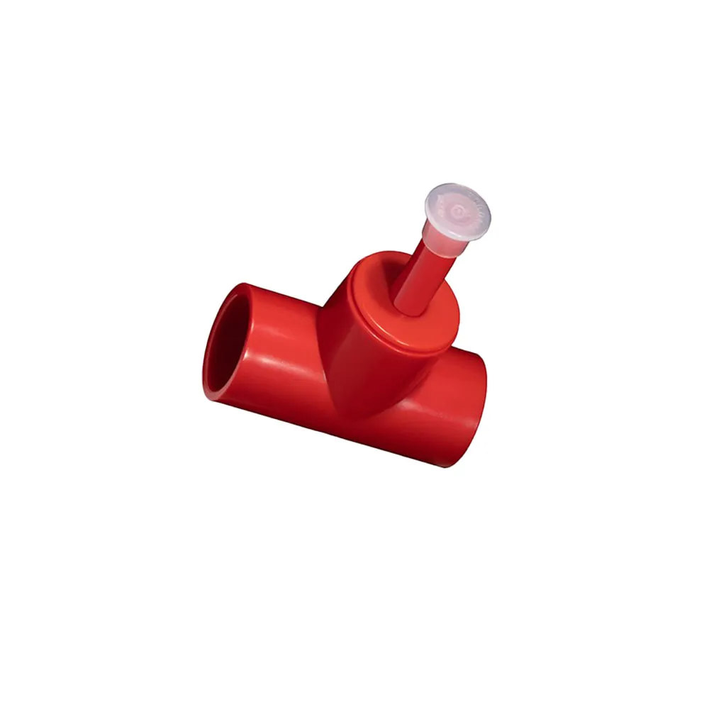 [ABS023-TP] Capillary Tee Test Point (Red)