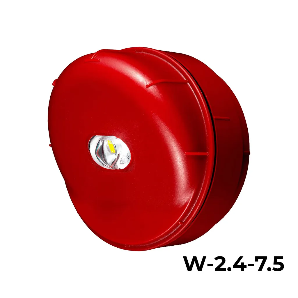 [6000/VAD/W/RED] Protec 6000 Addressable Wall VAD (Red)