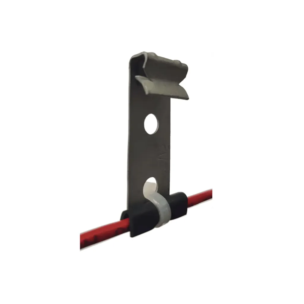 [TI-SIG-C-J] Signaline J Clip with Insulator (for Cable Tray) - Zinc Coated