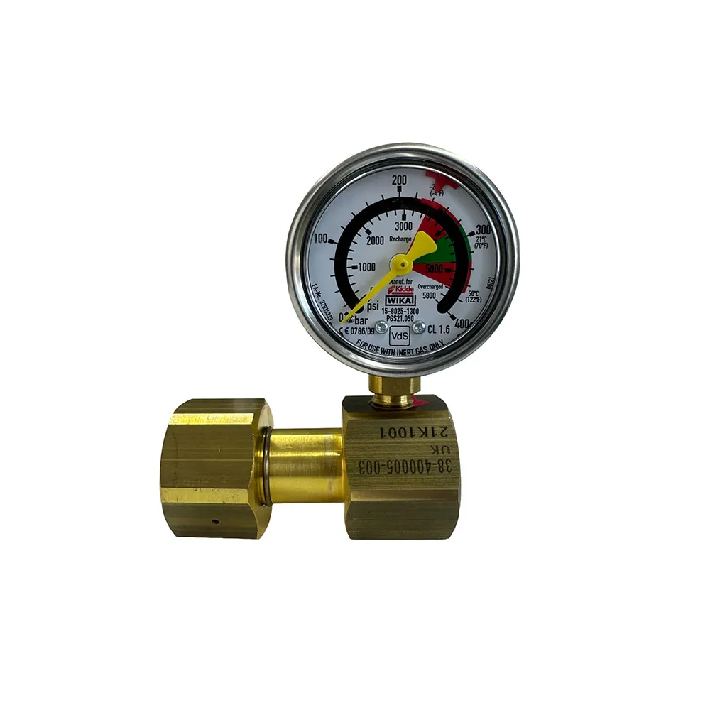 Kidde Inert Suppression Gauge