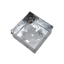 1 Gang 35mm Metal Flush Box